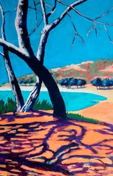 Peguera #2, 2021 (acrylique sur panneau)