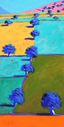 Swineyard Hill, 2021 (acrylique sur panneau)