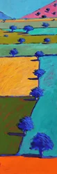 Swineyard Summer, 2021 (acrylique sur panneau)