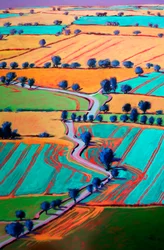 Vers Welland, 2024 (acrylique sur panneau)