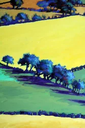 Gros plan de chêne à feuilles blanches 8