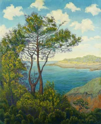 Bord de mer en Bretagne, vers 1898