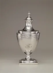 Sucrier avec couvercle, vers 1795