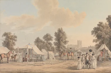 Un campement dans St. James Park