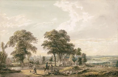 Approchant Rochester et la Medway