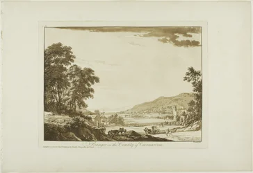 Bangor dans le comté de Caernarvon