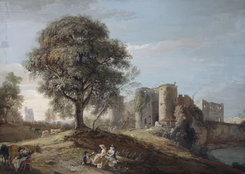 Château de Chepstow, années 1790