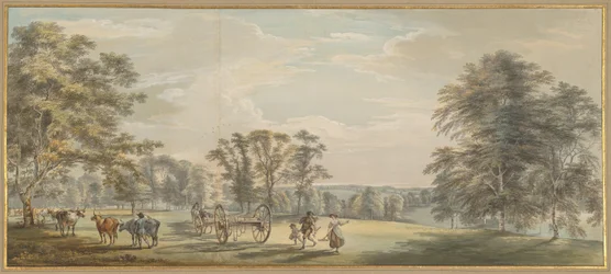 Aube dans le parc de Luton