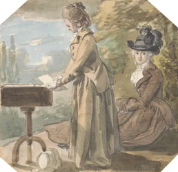 Lady Francis Scott et Lady Elliot