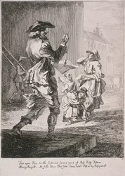 Artistes de rue, Cris de Londres, 1760