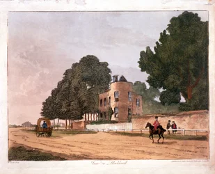 Le pavillon sud à la maison du Ranger, Greenwich, Londres, 1812