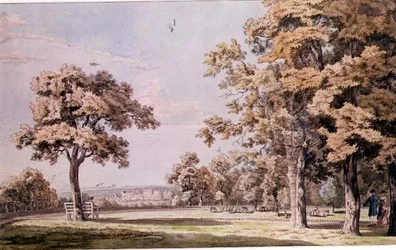 Château de Windsor : depuis le Grand Parc