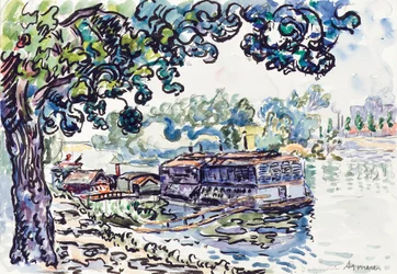 Asnières, vers 1900-05