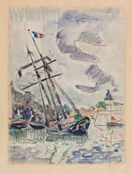 Bateau au port