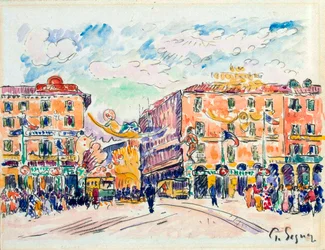 Place de la ville, c1925