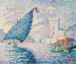 Marseille, Bateaux de pêche, 1907