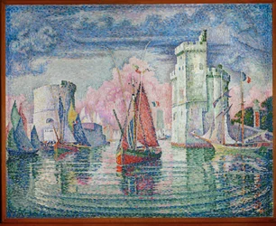 Port de La Rochelle (painting on canvas)