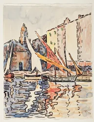 Saint-Tropez : soleil du soir