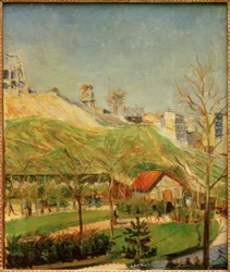 Square Saint-Pierre (construction du Sacré-Cœur)