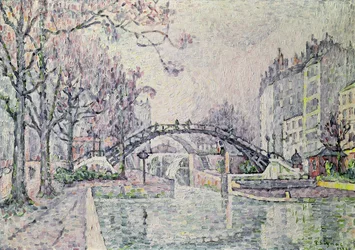 Le Canal Saint-Martin, 1933