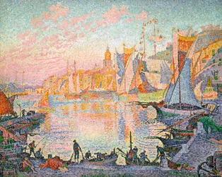 Le port de Saint-Tropez, 1901-1902