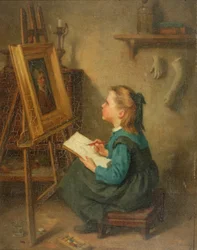 Un jeune artiste