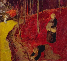 Les Ramasseuses de fougères au Bois d