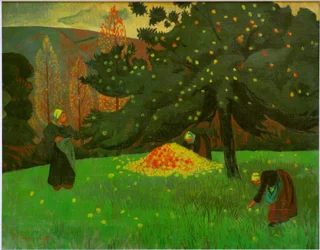 La cueillette des pommes