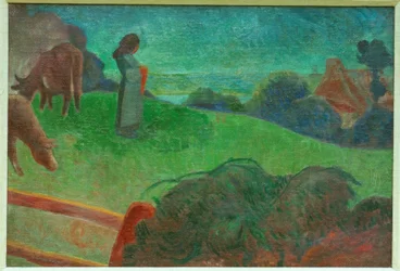 La petite gardienne de vaches