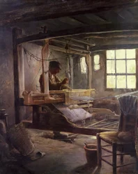 La tisserande bretonne, 1888