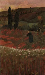 La récolte de sarrasin, 1899