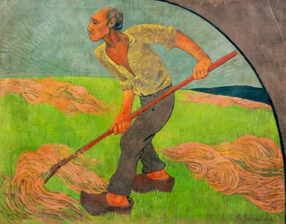 Le Faucheur, hommage à Van Gogh, 1892