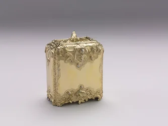 Boîte à thé, 1741-1742