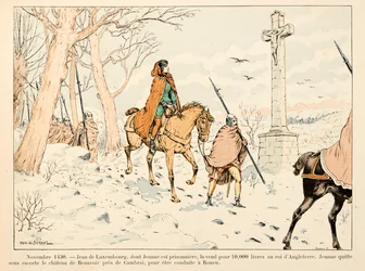 Illustration tirée du livre "Jeanne d