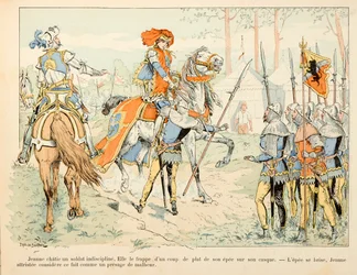 Illustration tirée du livre „Jeanne d