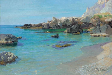 Sur la côte de Capri