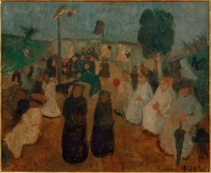 Fête du soir à Worpswede