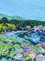 Une vue imprenable sur la côte
