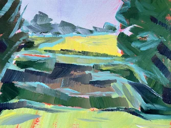 Paysages aux couleurs éclatantes