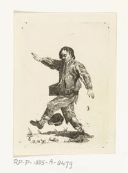 Homme marchant