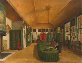 Intérieur de la salle de l
