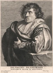 Palamedes Palamedessen, Peintre de Batailles en Hollande