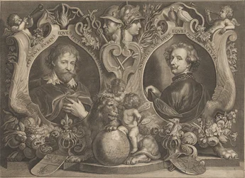 Paulus Pontius - Antonius Van Dyck Eques et Peter Paul Rubens Eques - Google Art Project