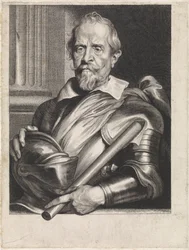 Portrait du commandant Don Álvaro de Bazán