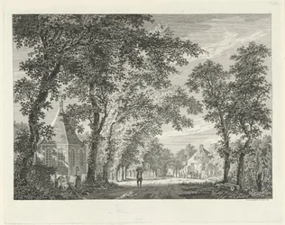 Vue de village à Driebergen, 1754