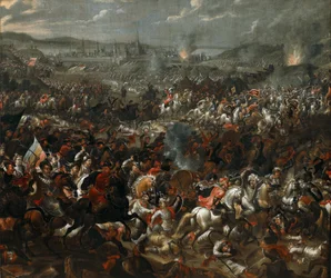 La bataille de Vienne le 12 septembre 1683