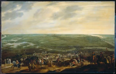La garnison espagnole vaincue quittant s-Hertogenbosch, 17 septembre 1629