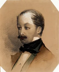 Portrait de Pavel Andreyevich Fedotov (1815-1852)
