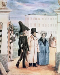 La promenade, 1837