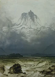Étude de paysage, nord de la Norvège
